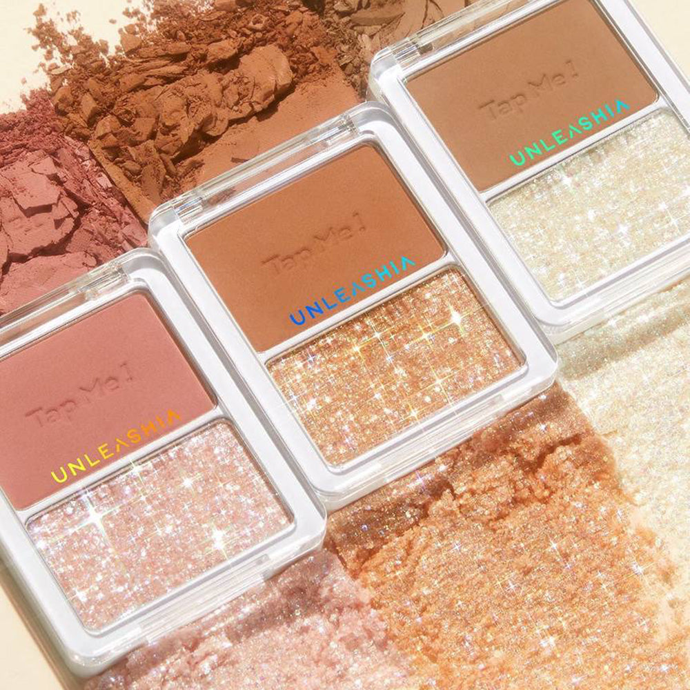 UNLEASHIA tap me palette duo disponible sur Ma petite Coree, ton Eshop 100% K-beauty en direct de Seoul