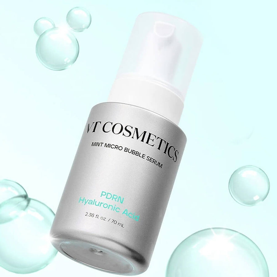 VT COSMETICS PDRN Hyaluronic Acid Mint Micro Bubble Serum 70ml