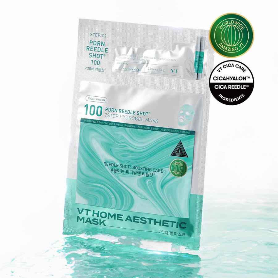 VT COSMETICS Riddle Shot 100 2 Step Hydrogel Mask 5 Sheets