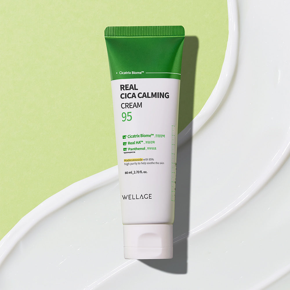 WELLAGE Real Cica Calming 95 Cream 80ml