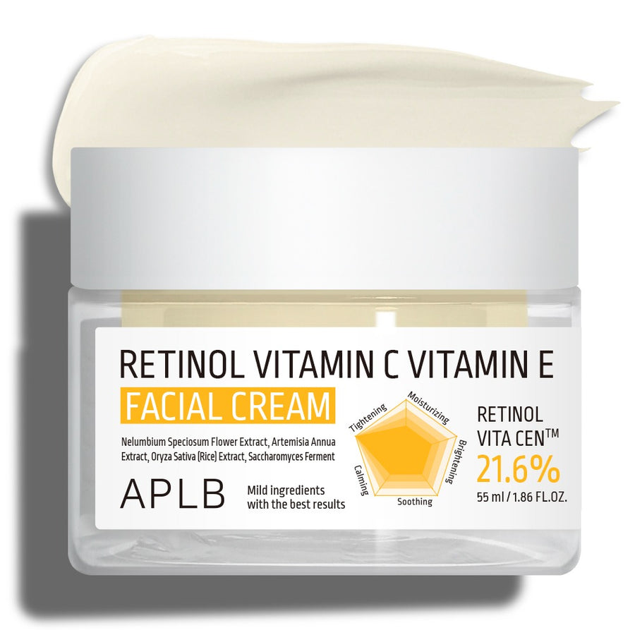 APLB Retinol Vitamine C Vitamine E Creme Visage