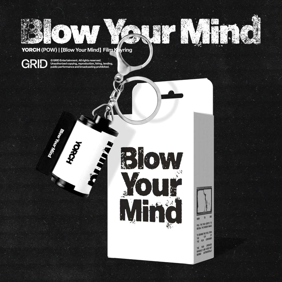 YORCH - YORCH (POW) - 'Blow Your Mind' Film Keyring (LIGHT Ver.) - Album Kpop