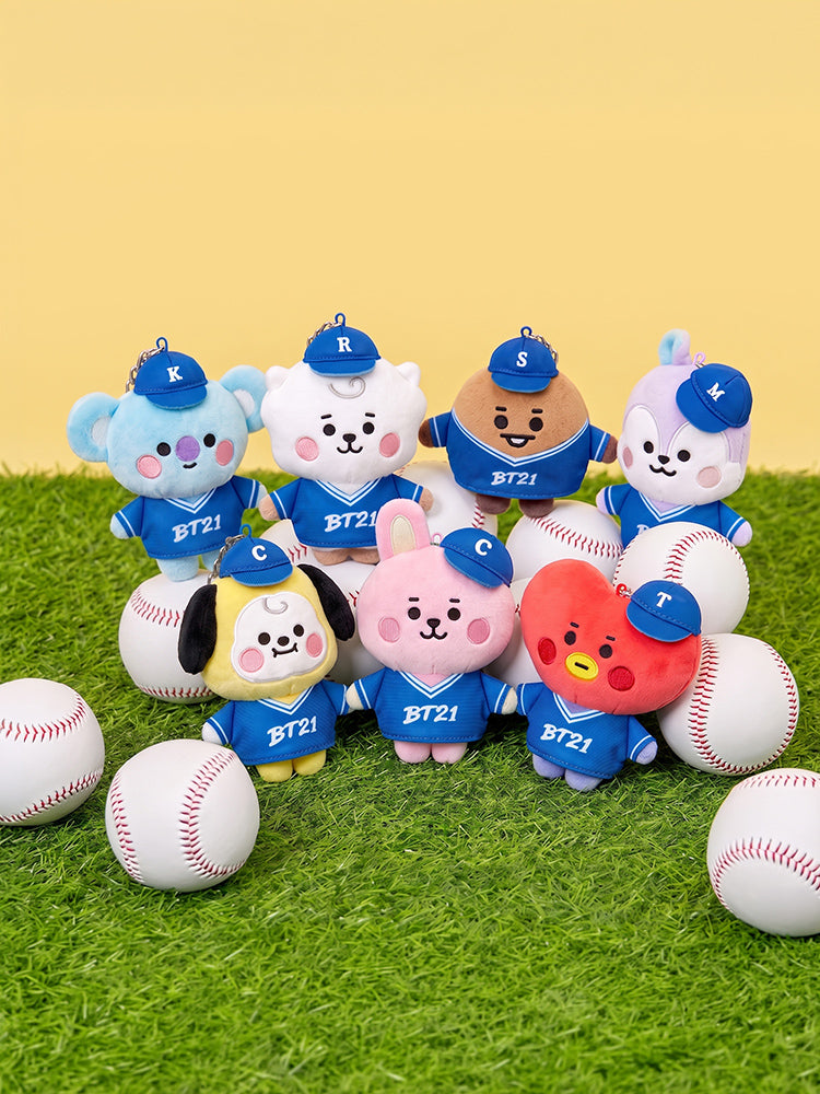 BT21 Baseball Doigt Peluche Porte-clés