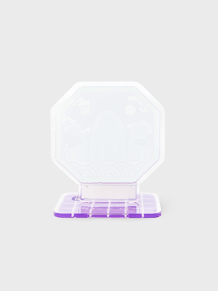BT21 RJ BABY ACRYLIC STAND K-EDITION ver.2 : support acrylique LINE FRIENDS, RJ bébé, pour bureau, école.