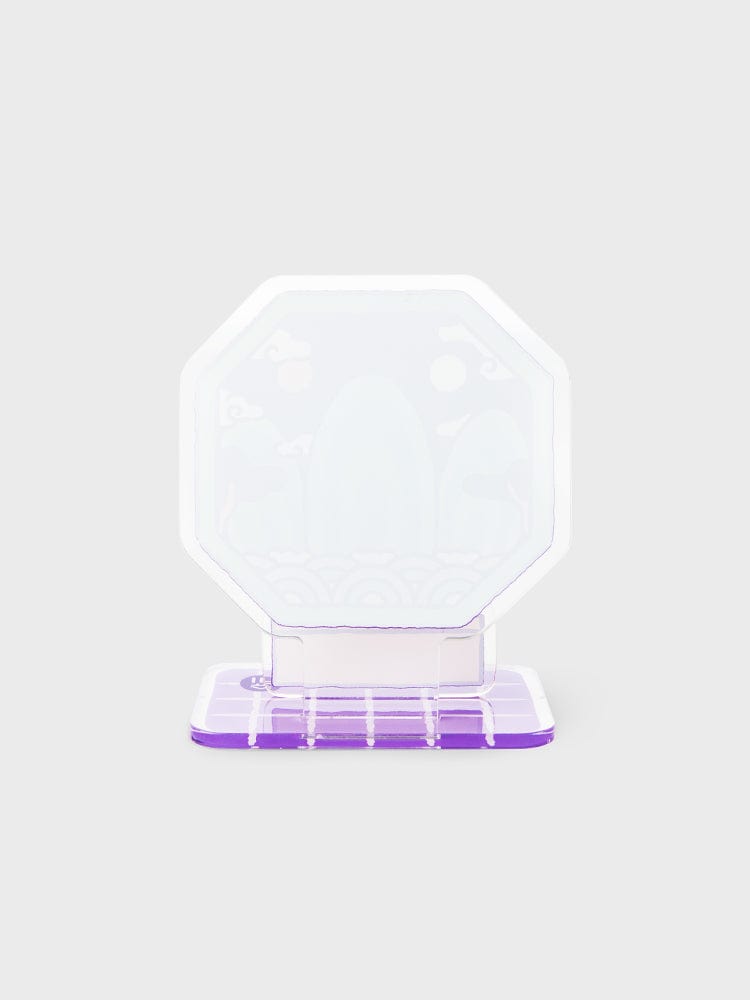 BT21 SHOOKY BABY ACRYLIC STAND K-EDITION ver.2 : support acrylique LINE FRIENDS, figurine SHOOKY, fond clair.