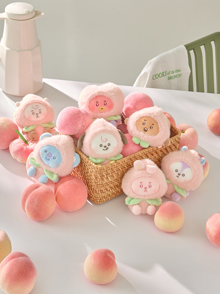 BT21 PEACH HOLIC Peluche Porte-clés