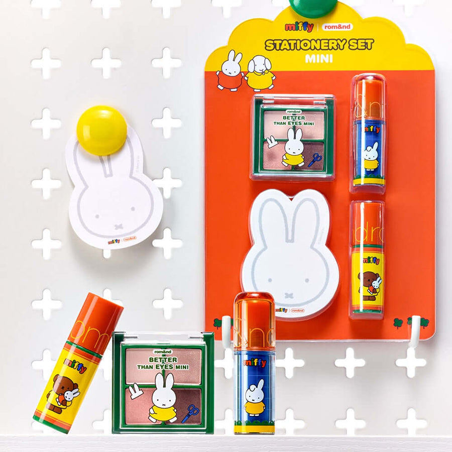 ROM&ND x Miffy Stationery 4-piece Set