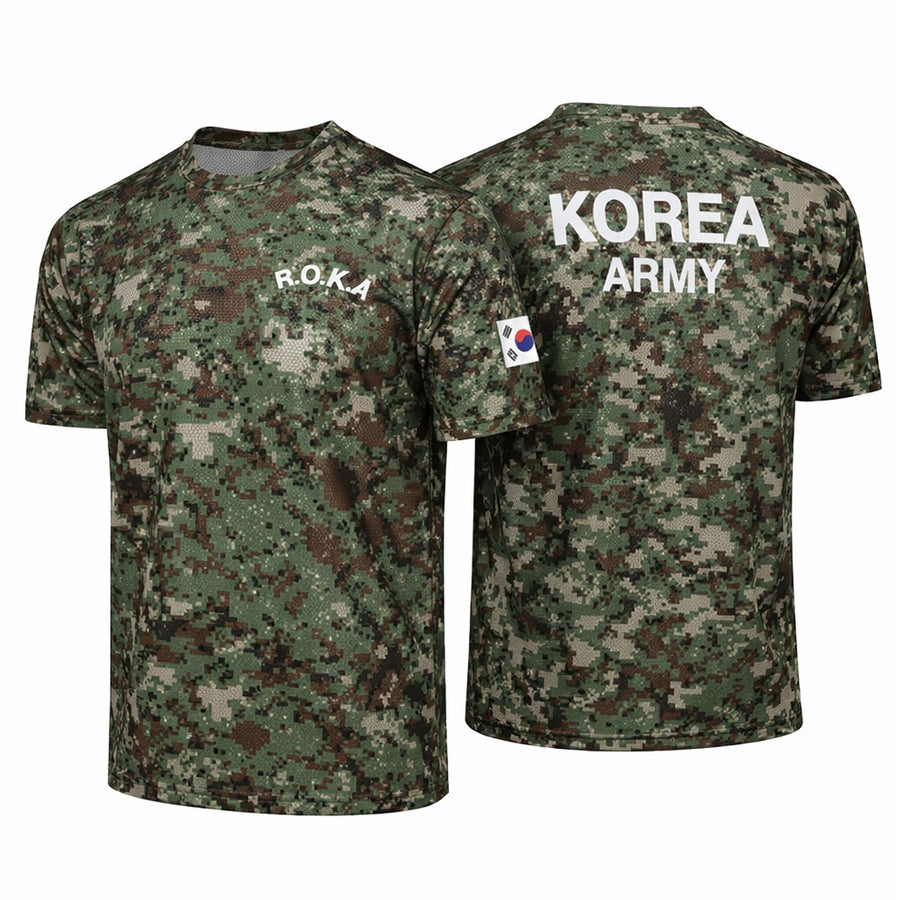 ASORT ROKA Korea Army - T-shirt technique (Militaire Vert)