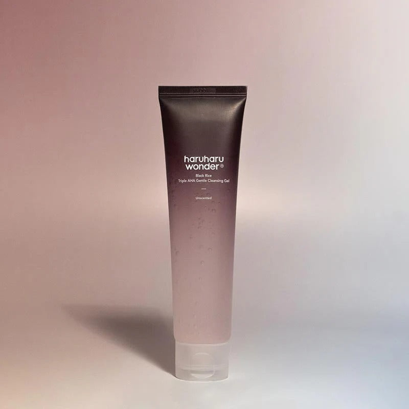 HARUHARU Black Rice Triple AHA Gentle Cleansing Gel 100ml