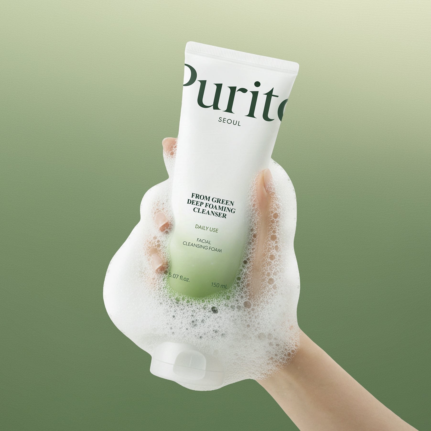PURITO From Green Deep Foaming Cleanser 150ml