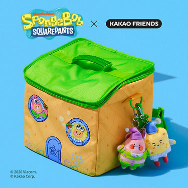KAKAO FRIENDS - SpongeBobXFriends Little Ryan&Baby Chunsik