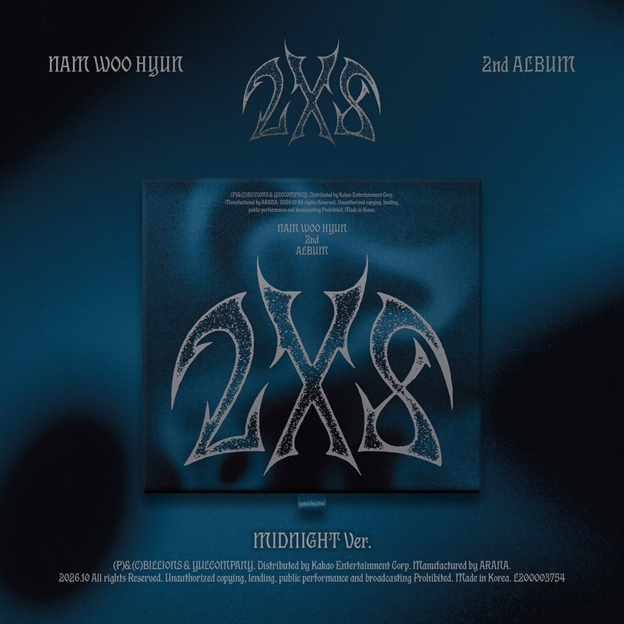 Nam Woo-hyun - 2X8 - MIDNIGHT Ver. - Regular Album