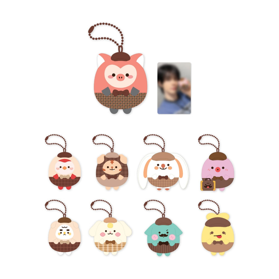 CRAVITY - CCREW Mini Doll Keyring Aléatoire - Detective CCREW Ver.