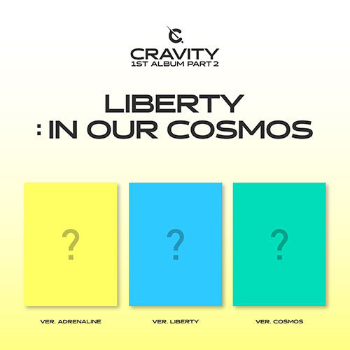 CRAVITY Liberty : In Our Cosmos 1st Album on sales on our Website !