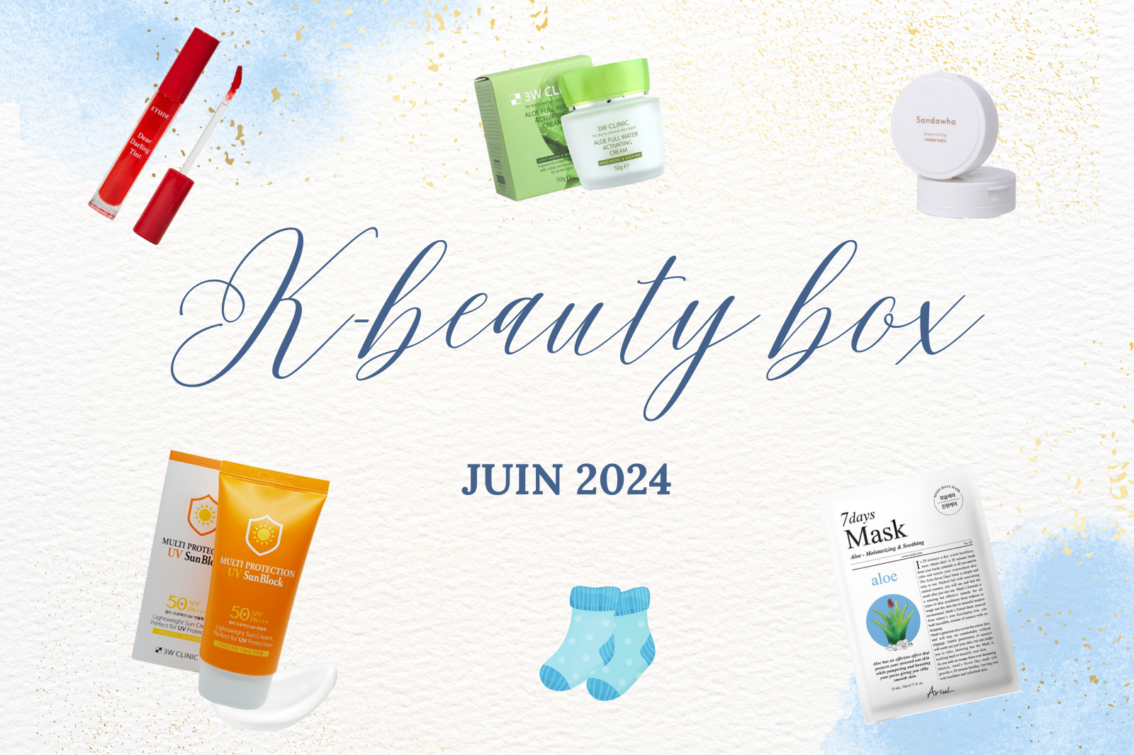 K-beauty Box de Juin 2024