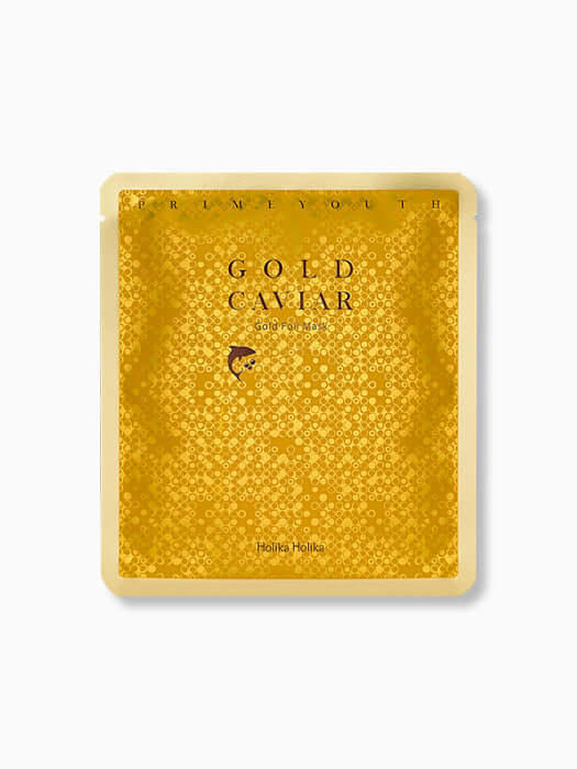 Holika Holika Prime Youth Gold Caviar Gold Foil Mask
