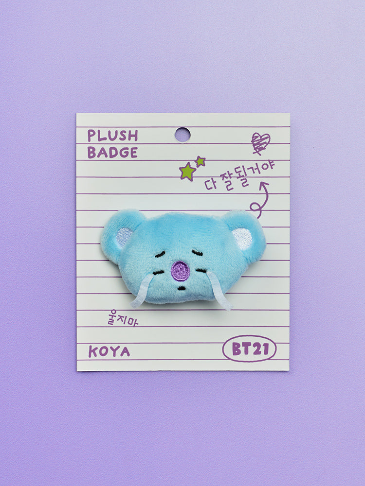 BT21 BOO-HOO Visage Broche Peluche TODAY’S MOOD