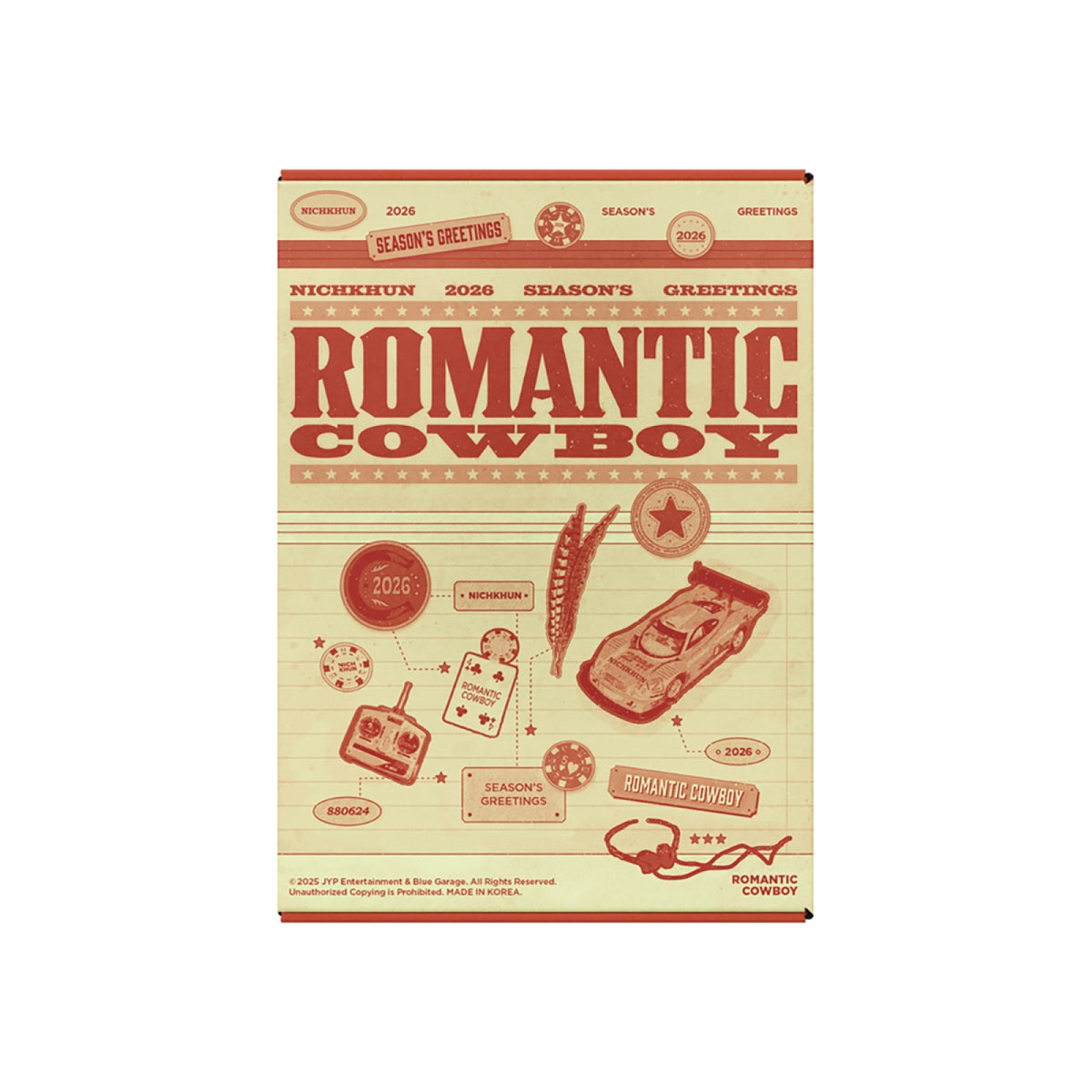 Nichkhun Nichkhun - 2026 Season's Greeting - Romantic Cowboy