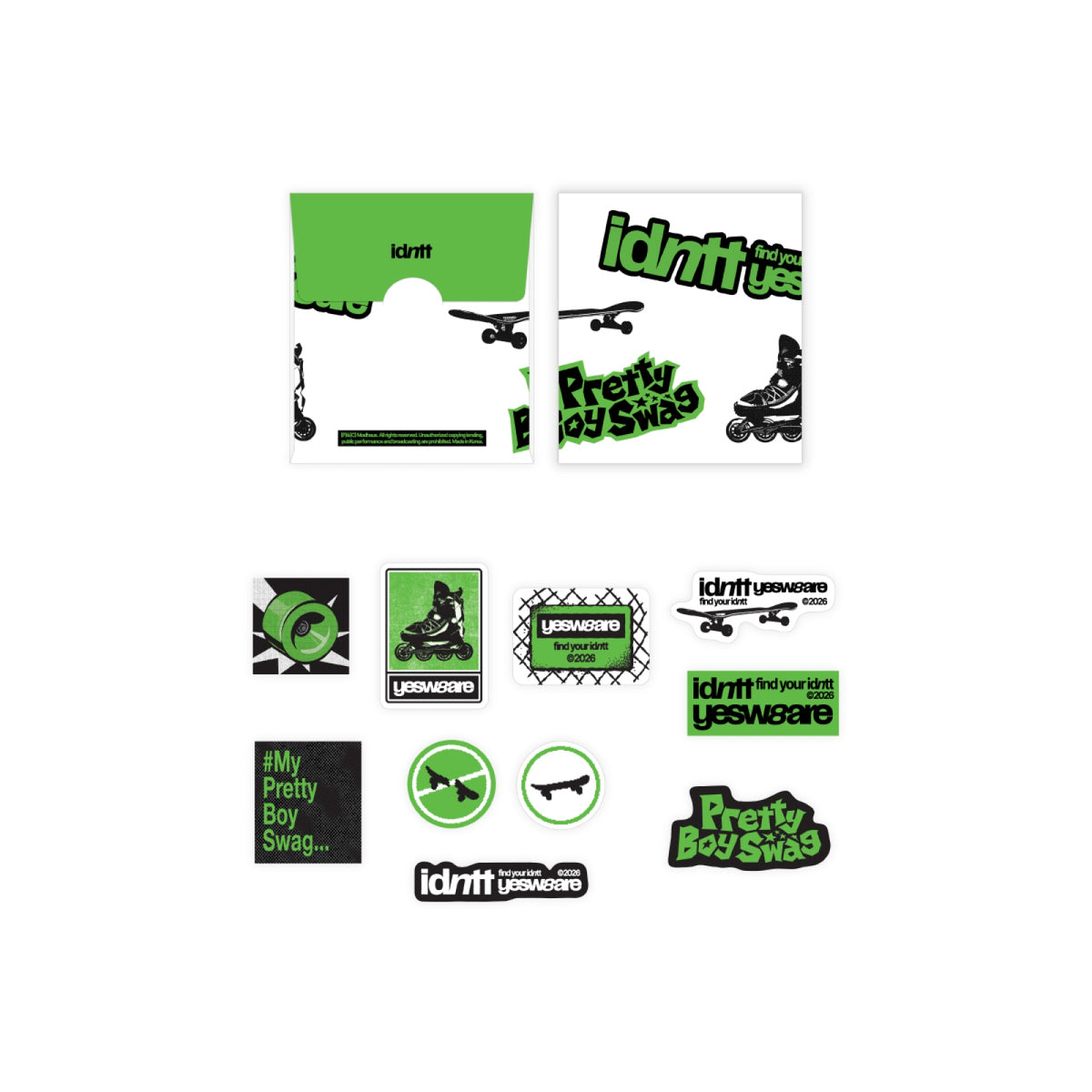 idntt idntt - 07 Sticker Pack - Pop-Up Store MD