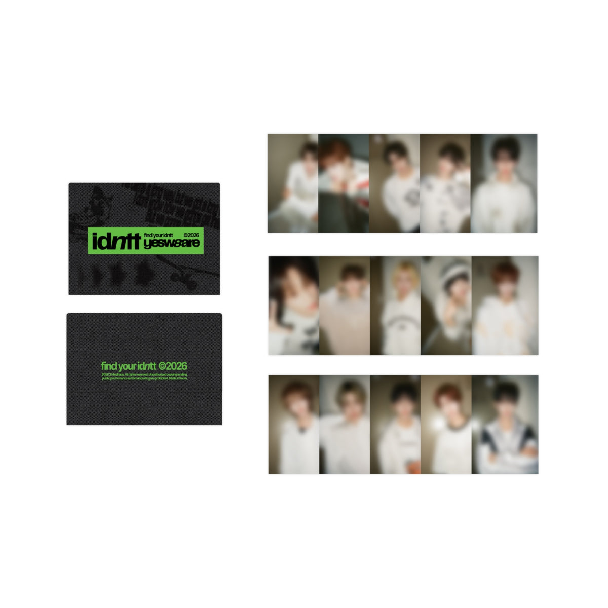 idntt idntt - Post Card Set - yesweare Pop-Up Store MD