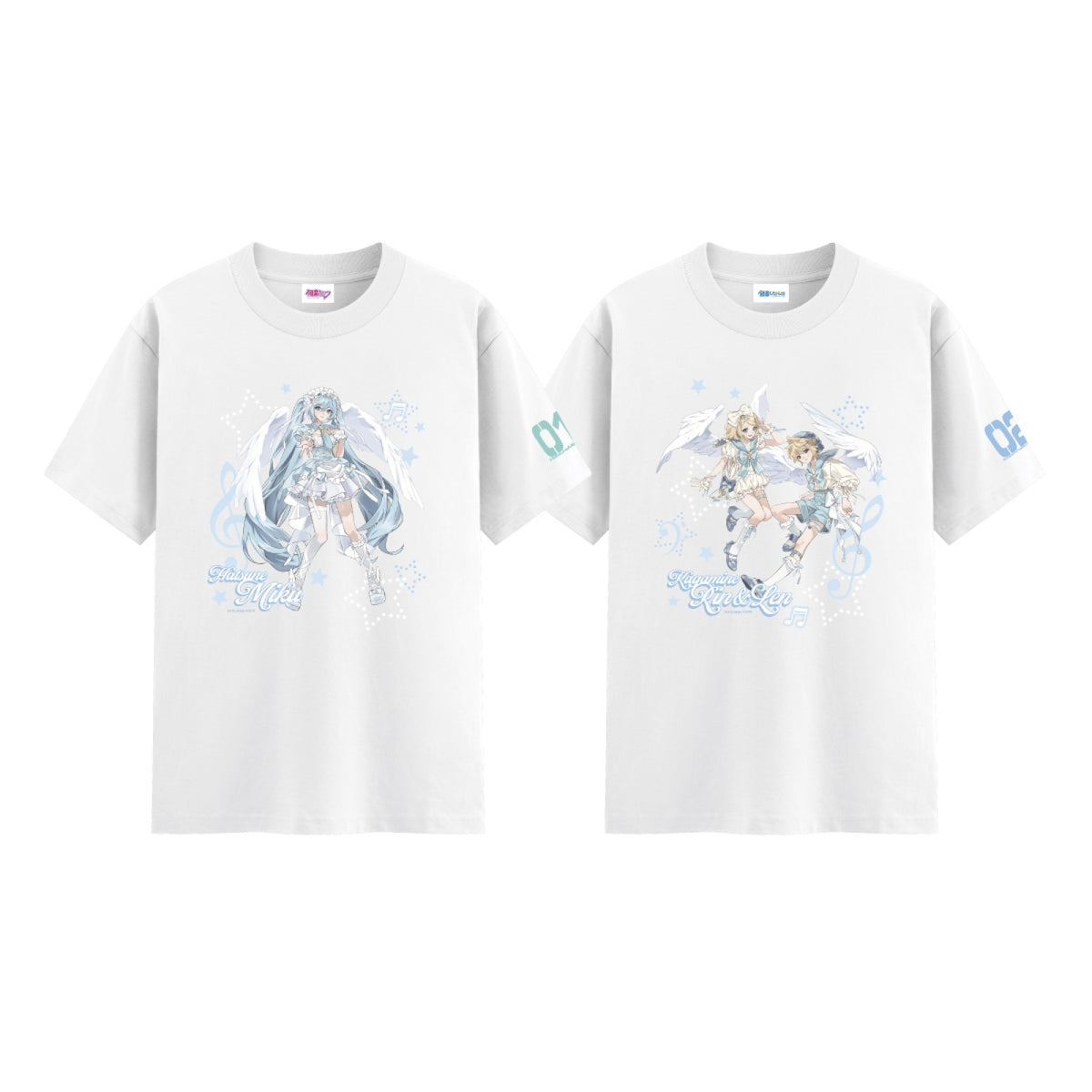 MIKU & RIN & LEN MIKU & RIN & LEN - 01 T-shirt - Meet and Greet - Official MD