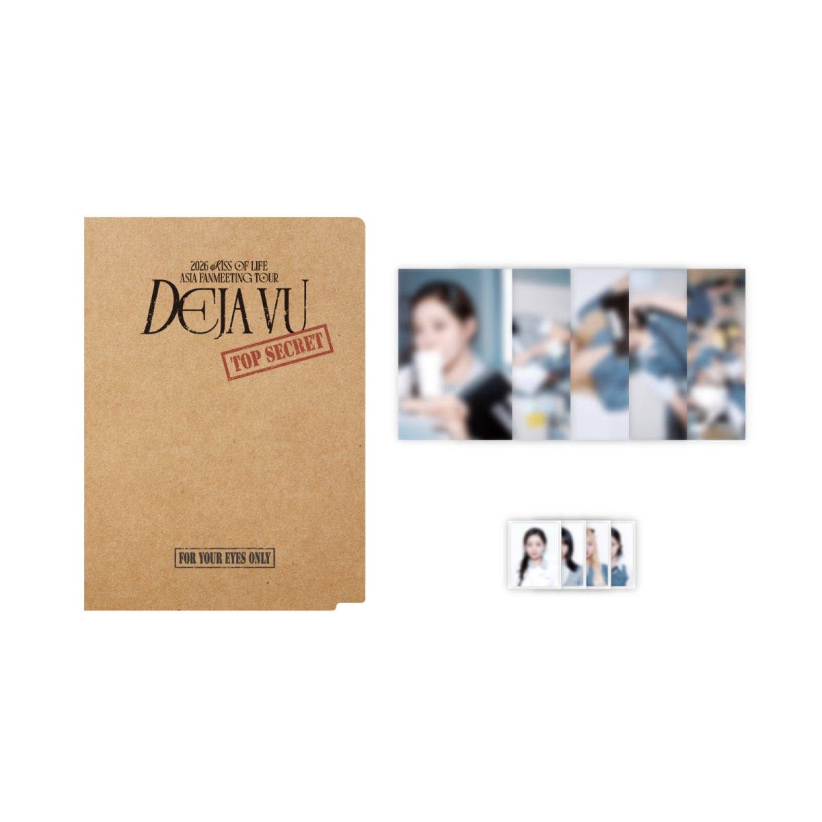 KISS OF LIFE KISS OF LIFE - Office Document Set - 2026 Asia Fanmeeting Tour [Deja Vu] in Seou