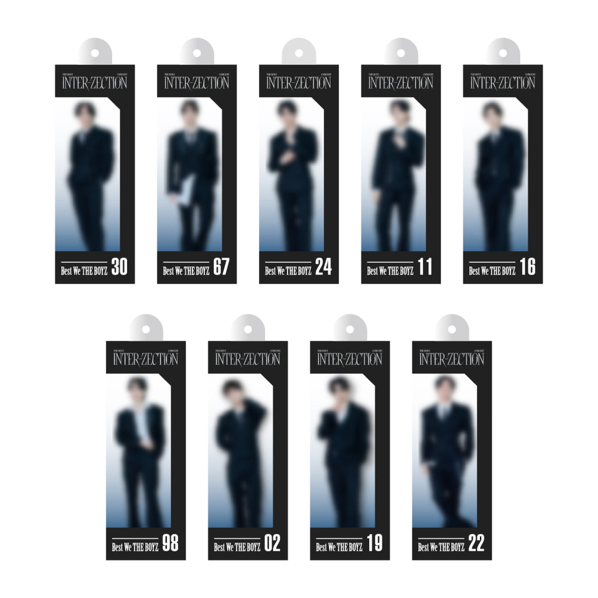 THE BOYZ THE BOYZ - Keyring Miniature Aléatoire - INTER-ZECTION Official MD