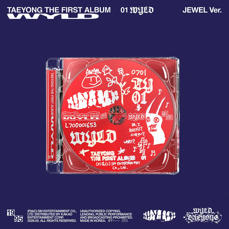 Taeyong - WYLD - Jewel Case Ver. - Album Régulier