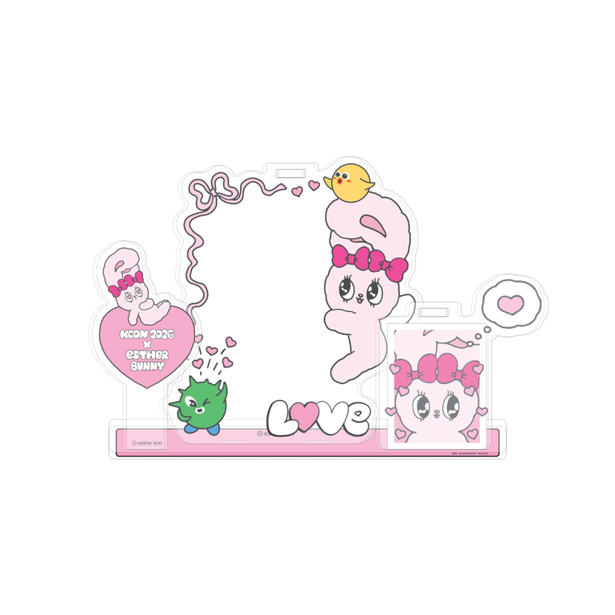 Esther Bunny Esther Bunny - KCON 2026 Dual Acrylic Stand - Official MD