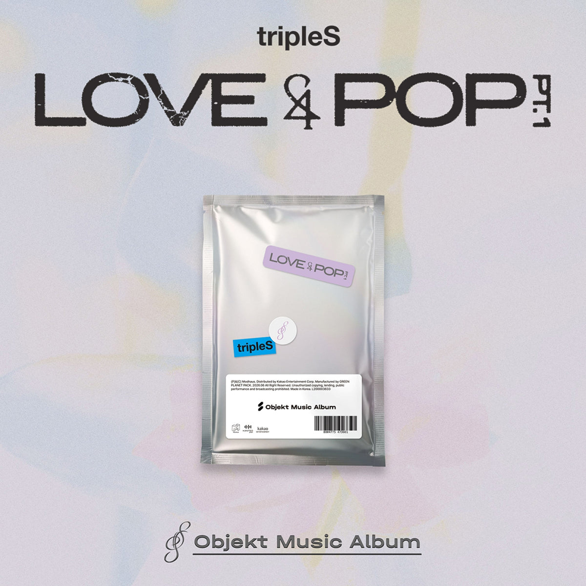 tripleS tripleS - LOVE&POP pt.1 - Objekt Music Album