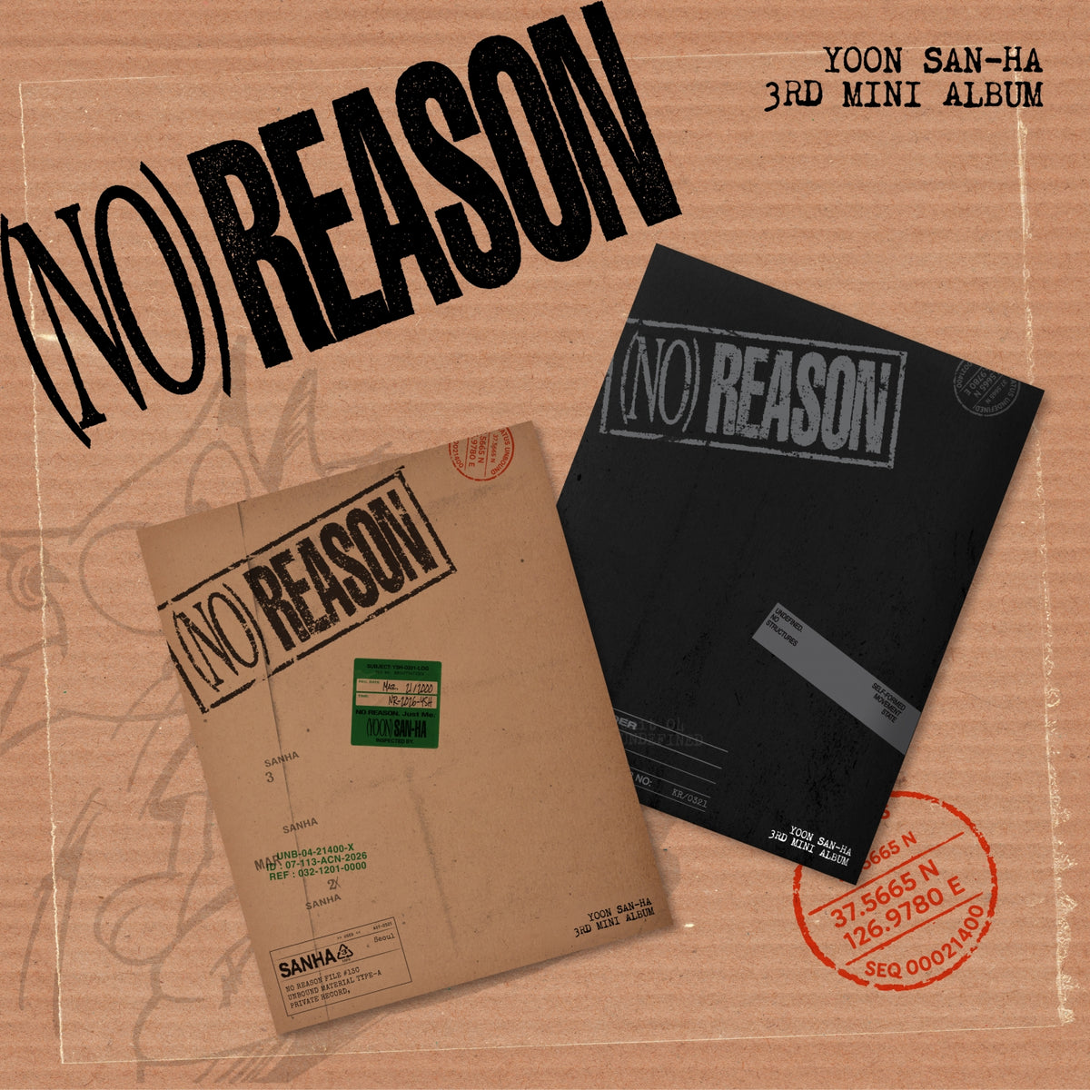 Yoon Sanha Yoon Sanha - NO REASON - Mini Album