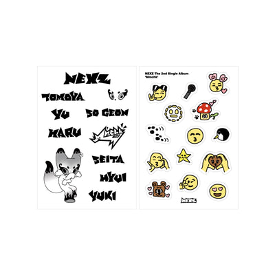 NEXZ - 07 Sticker Set - Mmchk Pop-Up Official MD