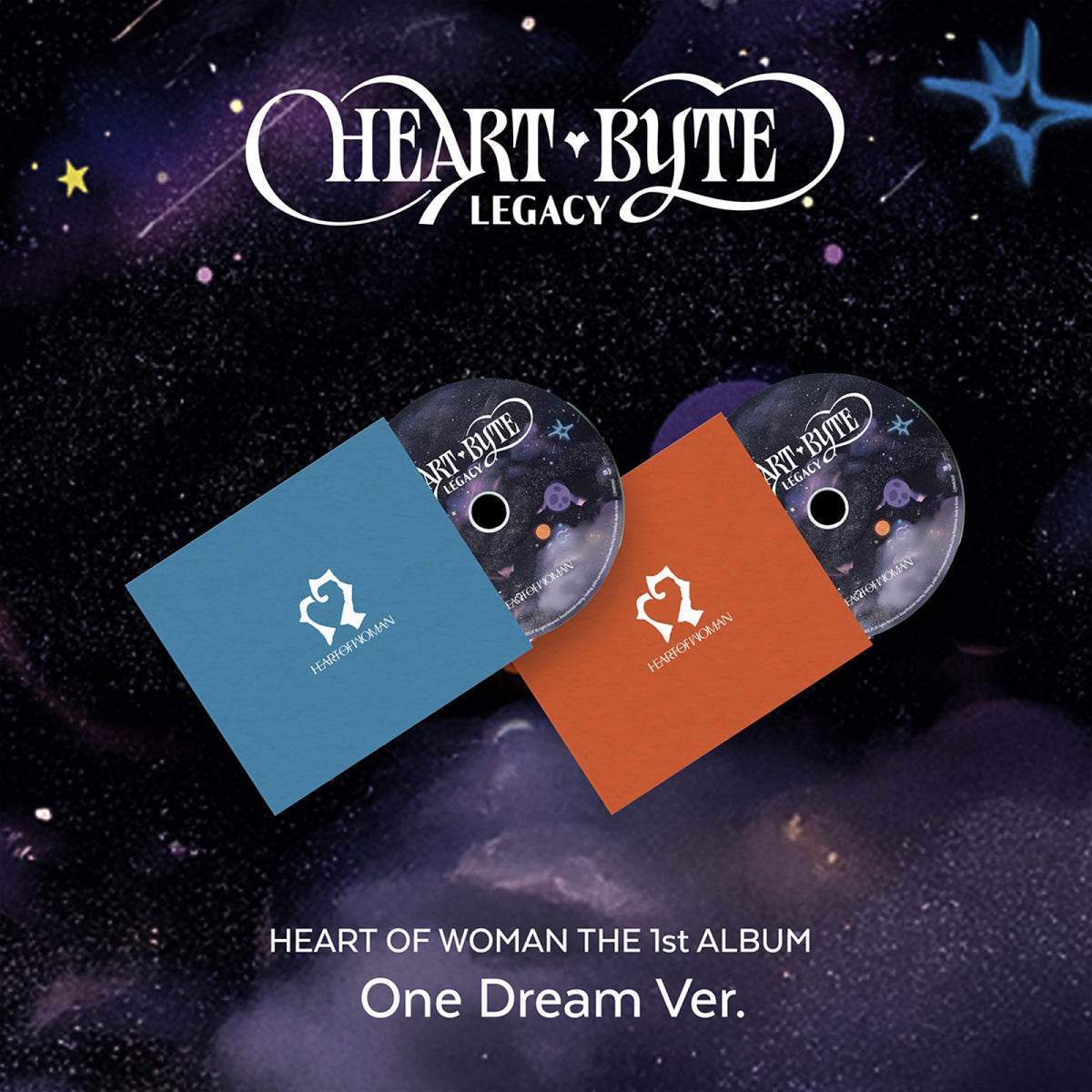 HEART OF WOMAN HEART OF WOMAN - Heart Byte : LEGACY - One Dream Ver. - Album Régulier