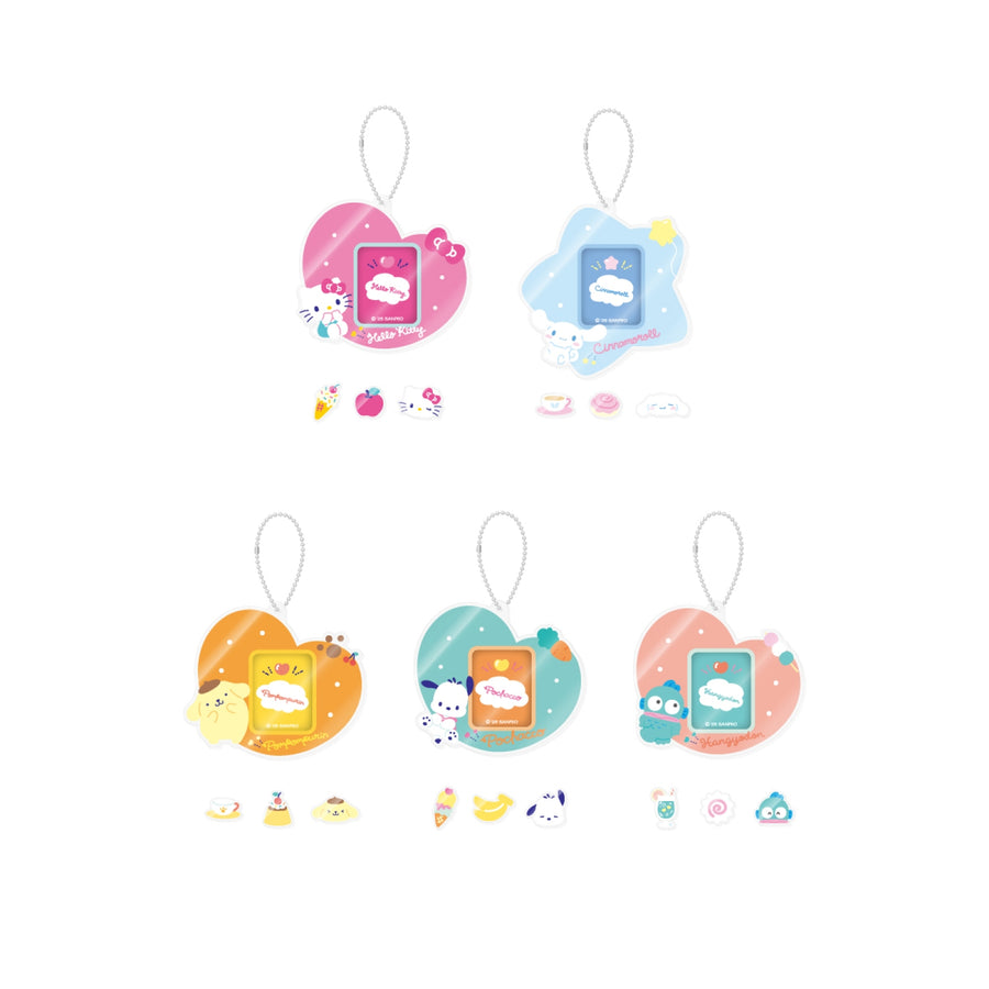 Sanrio - Porte-Photo ID Acrylique & Charm - Modèle au choix