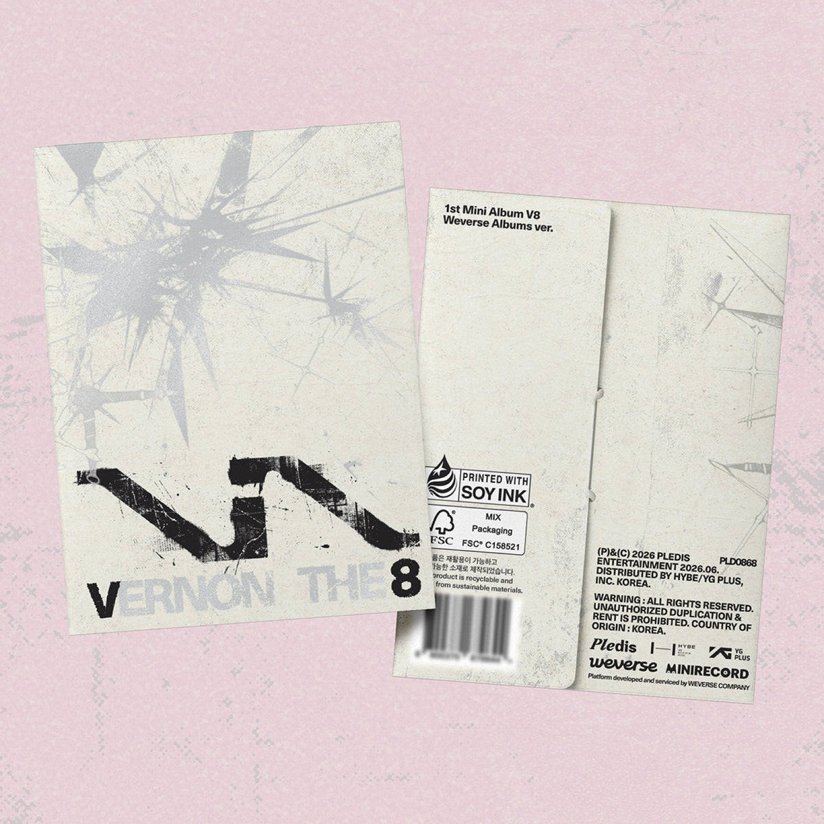 SEVENTEEN SEVENTEEN - V8 - Weverse Albums Ver. - Mini Album