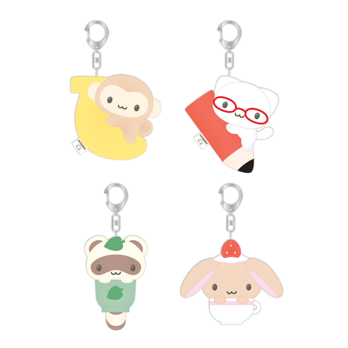 Hinakuu Hinakuu - Porte-clés Peluche 10cm - Cozy House POP-UP Store MD