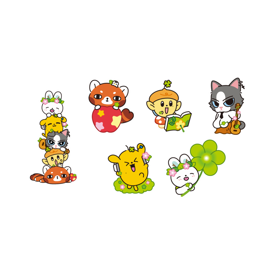 AND2BLE - Set de 14 Stickers Amovibles - Sequence 01 Curiosity - MD Officiel
