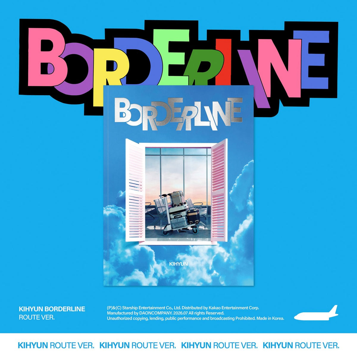 Kihyun Kihyun - Borderline - Route Ver. - EP Album