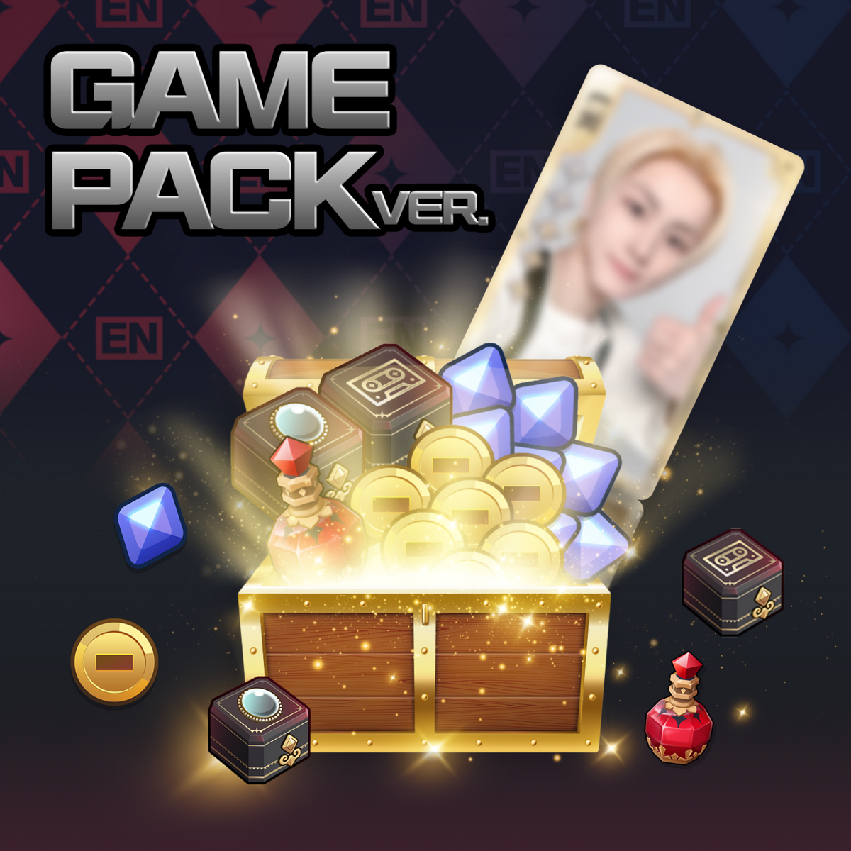 ENHYPEN ENHYPEN - World Coupon Card Collection - Forensics Unit Game Pack Version