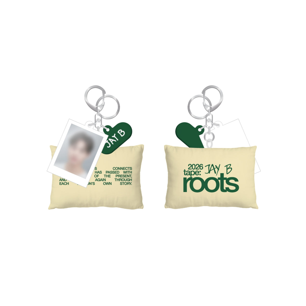 JAY B JAY B - Cushion Keyring - 2026 tape: roots seoul