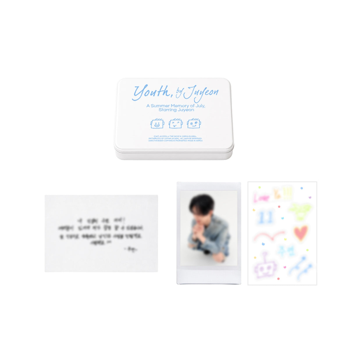 Juyeon Juyeon - Tin Case Set - Youth, By Juyeon - Official MD