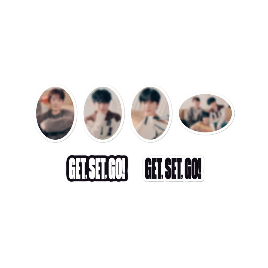 CBX - Big Deco Sticker Set - 2025 CBX Japan Fanmeeting [GET, SET, GO!] - Official MD