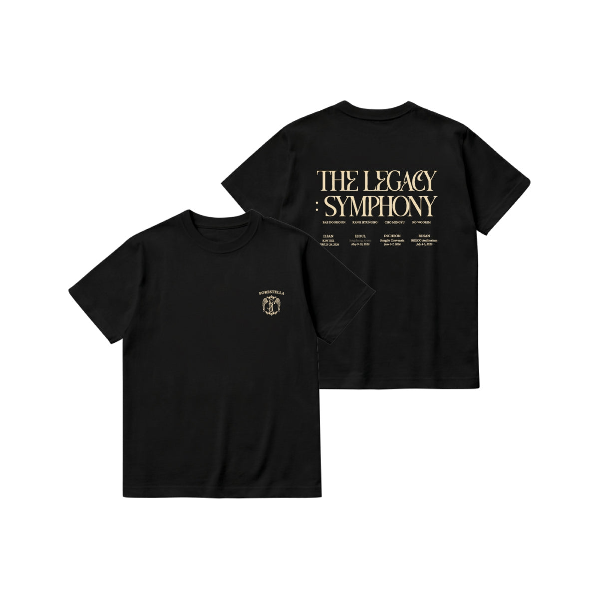 Forestella Forestella - Tour T-shirt - THE LEGACY : SYMPHONY In Seoul Encore Official MD