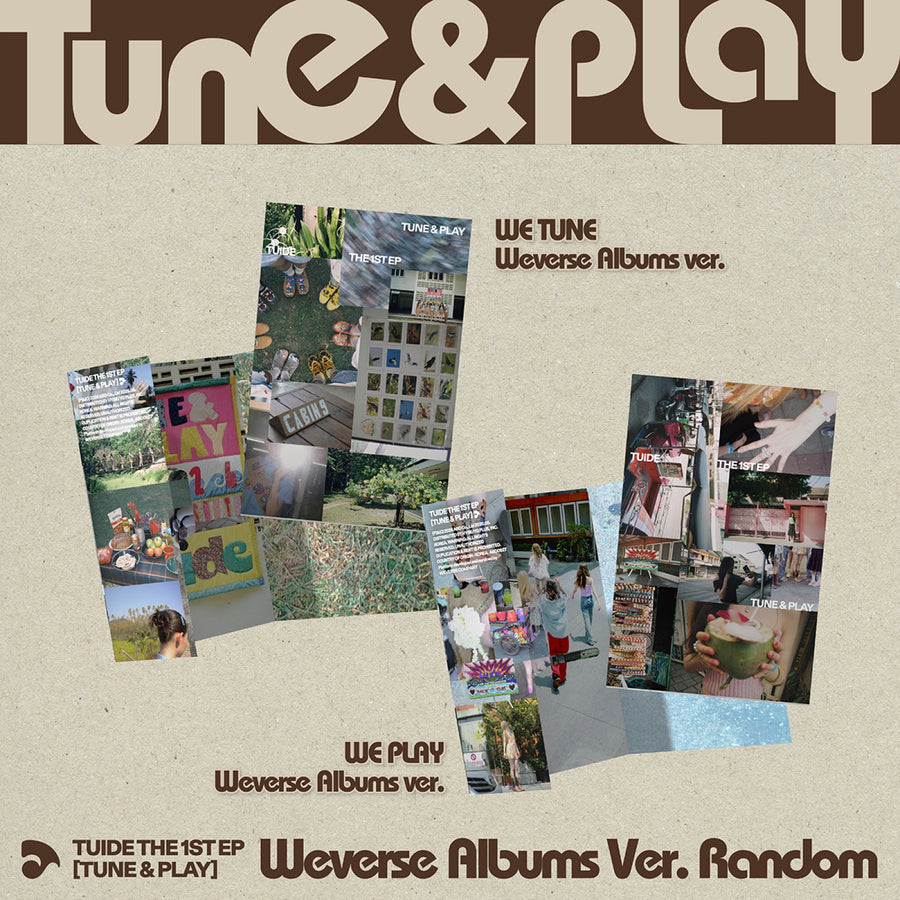 TUIDE - TUNE & PLAY - Weverse Albums Ver. - EP Album
