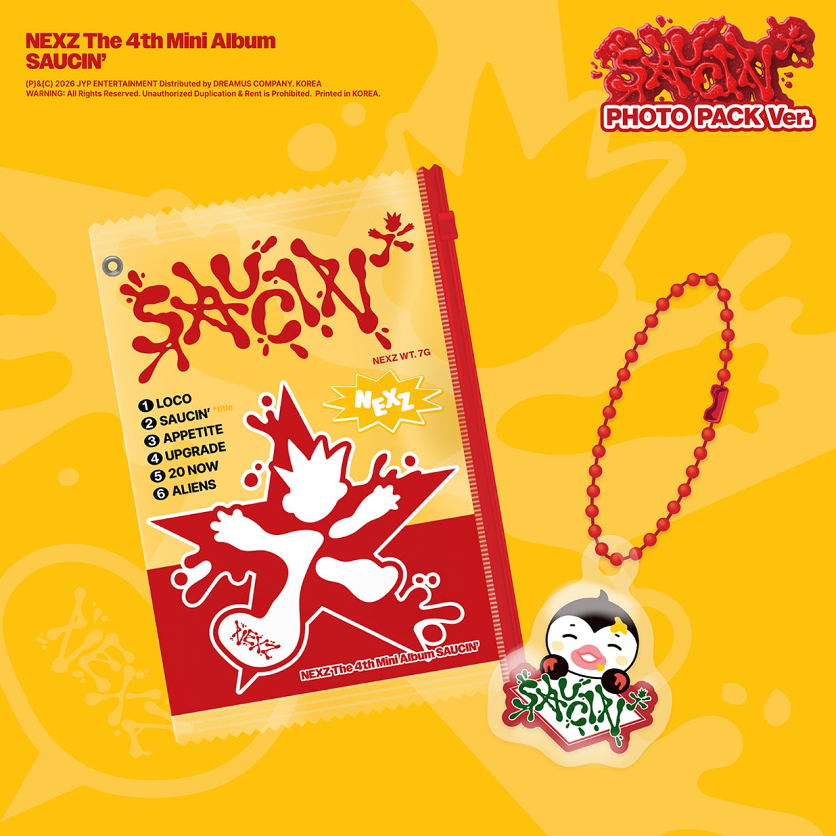 NEXZ NEXZ - SAUCIN' - Photo Pack Ver. - Mini Album
