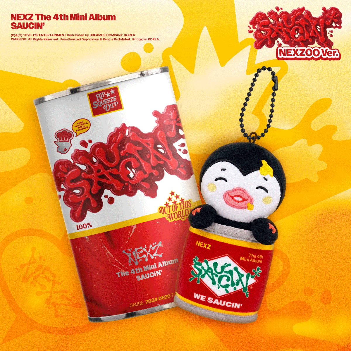 NEXZ NEXZ - SAUCIN' - NEXZOO Ver. - Mini Album