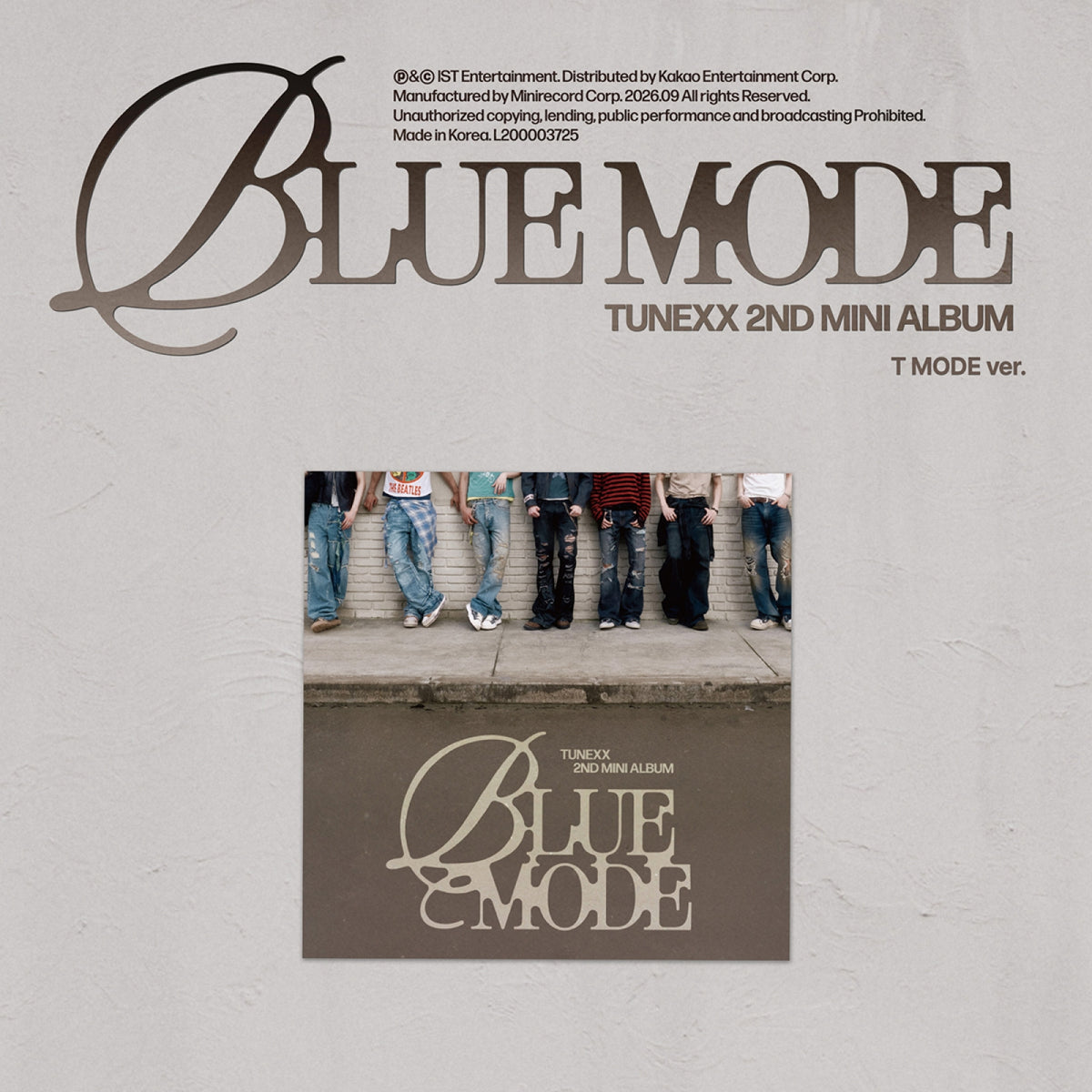 TUNEXX TUNEXX - BLUE MODE - T Mode Ver. - Mini Album