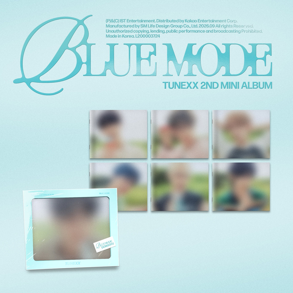 TUNEXX TUNEXX - BLUE MODE - Individual Mode Ver. - Mini Album