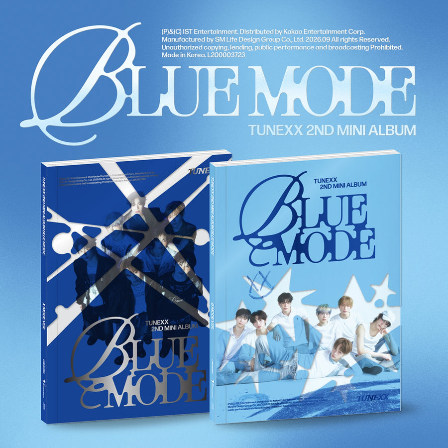 TUNEXX - BLUE MODE - B Mode / X Mode Ver. - Mini Album
