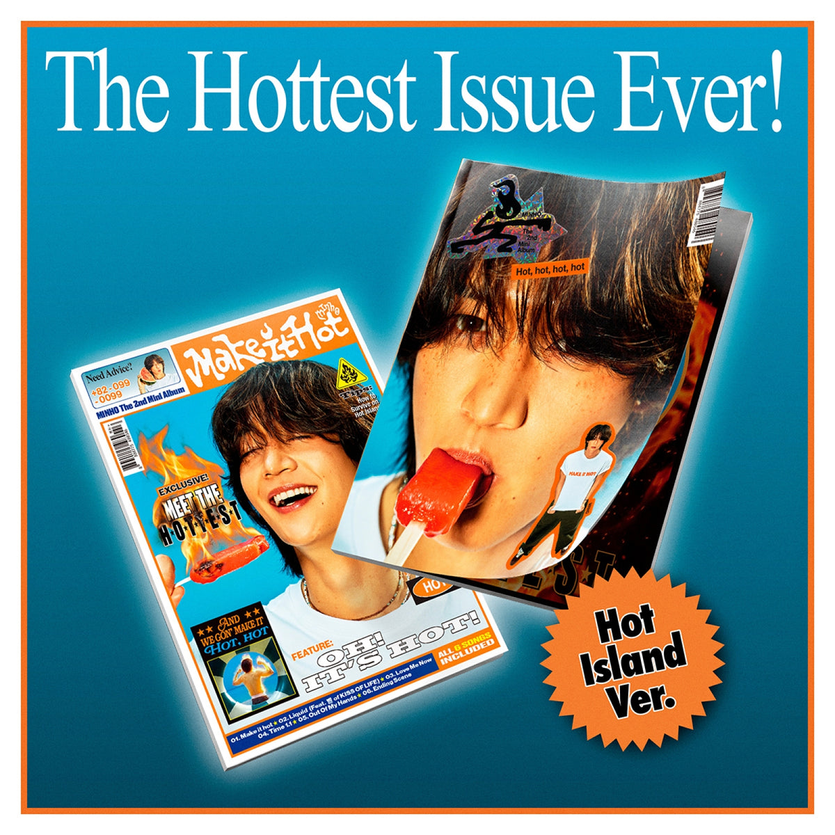 MINHO MINHO - Make it Hot - Hot Island Ver. - Mini Album